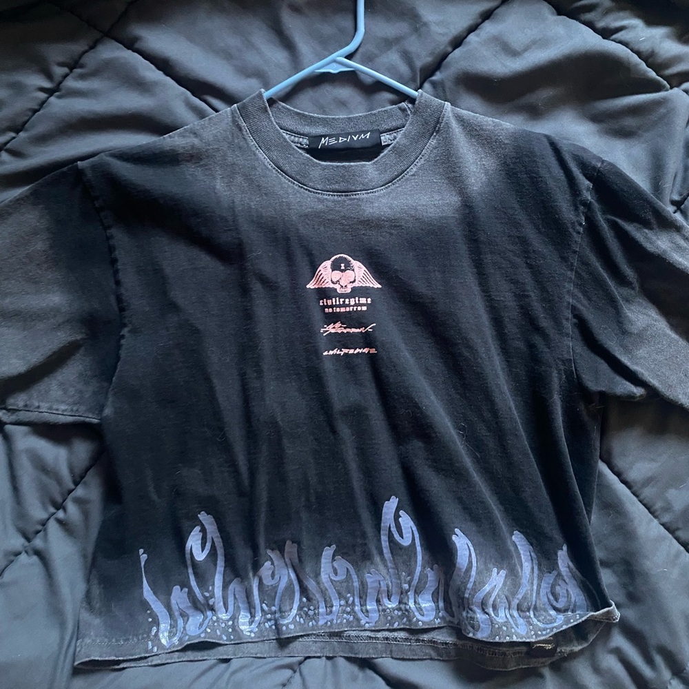 Civil regime no tomorrow Crop top